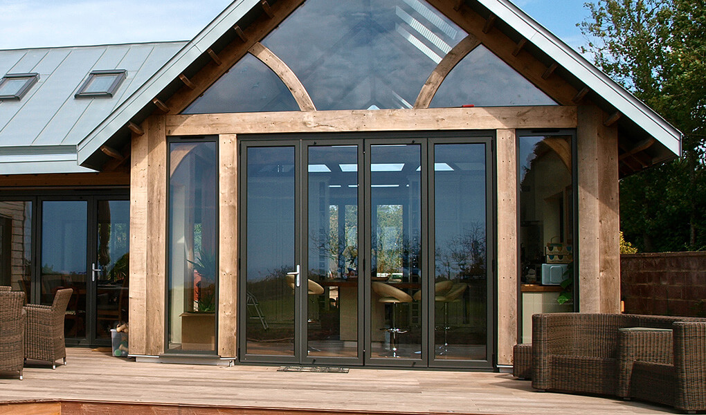 Stylish Upvc Aluminium Bifold Doors Premier Windows Aylesbury