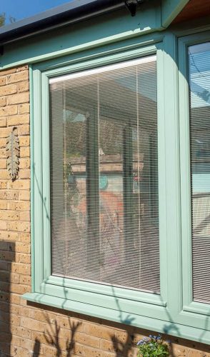 Chartwell green uPVC tilt and turn window