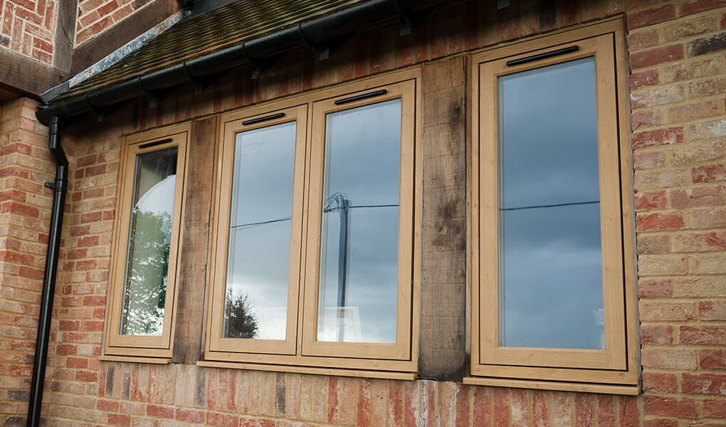 Light oak effect Residence 9 windows