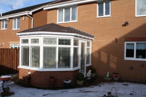 Victorian conservatory with tiled roof