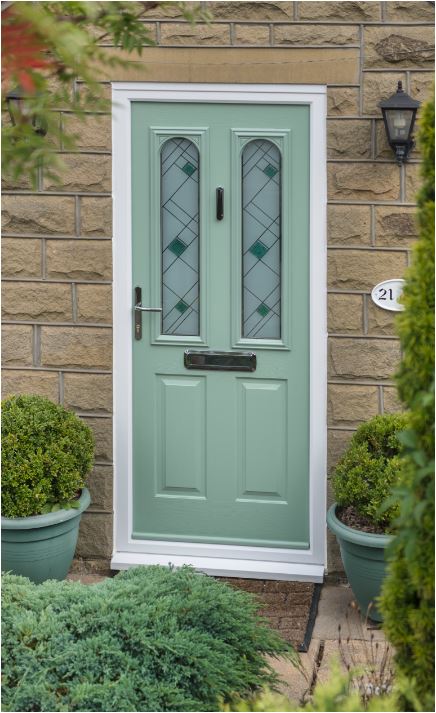 Chartwell Green composite front door