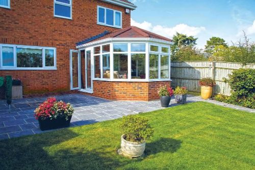 A red guardian roof.