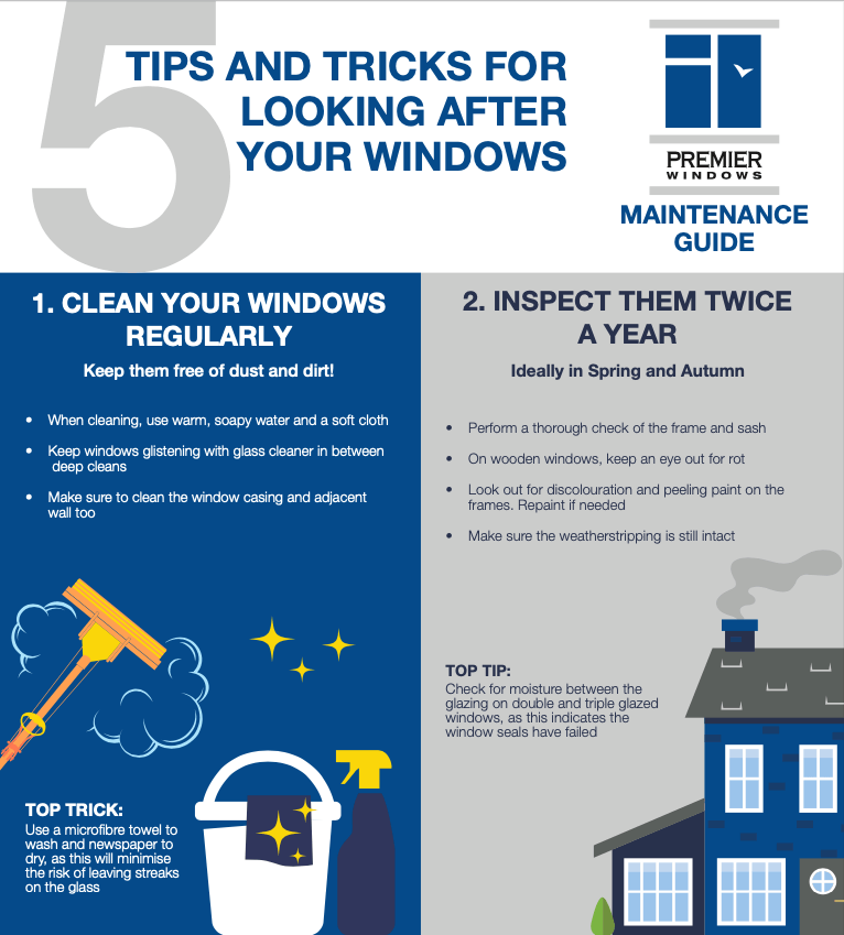 5 Tips and Tricks to look after your windows.