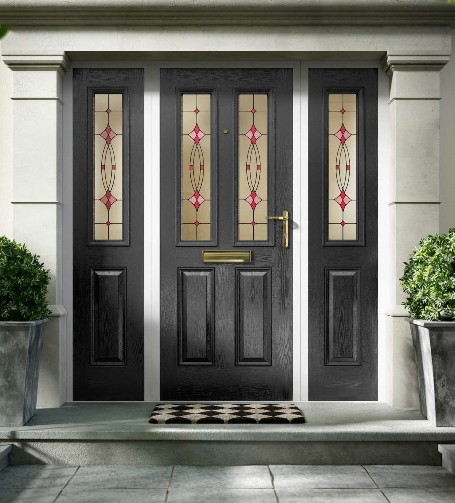 A Black Sliders Ultimate Composite Door.