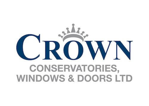The Crown Conservatories, Windows and Doors logo.
