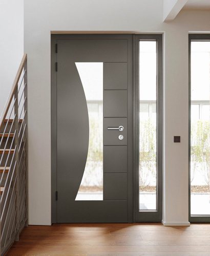 The Smart Pimlico front door in colour RAL7012