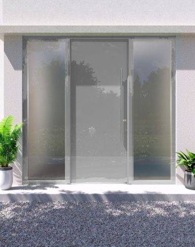 apeer grey composite front door